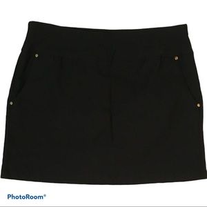 Black Attyre petite mini skirt